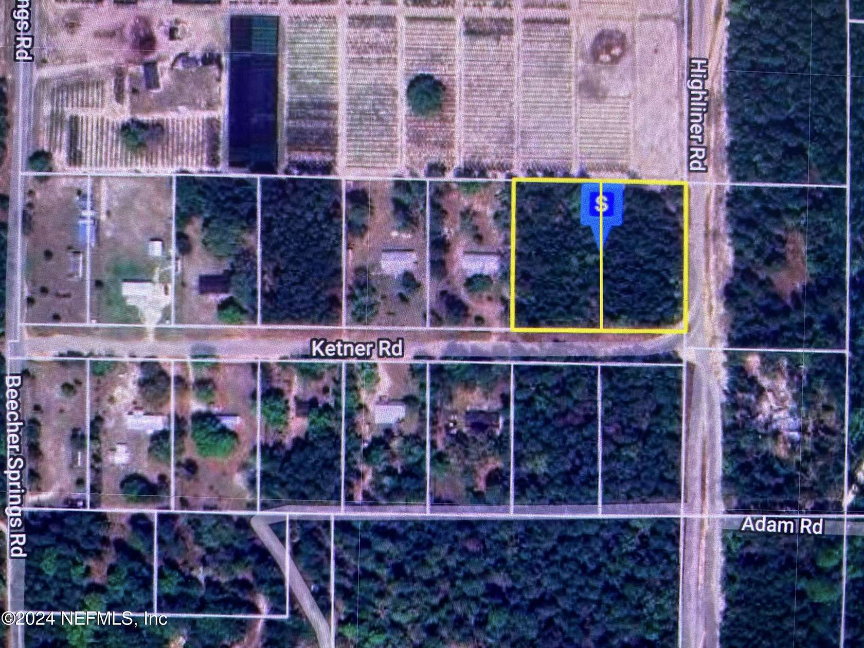 2.25 Acres of Residential Land for Sale in Welaka, Florida