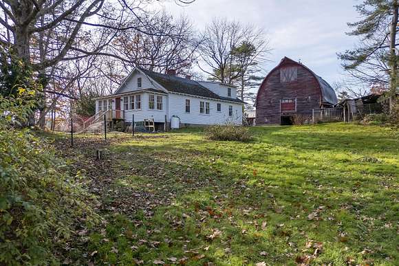 11.35 Acres of Land with Home for Sale in Woolwich, Maine