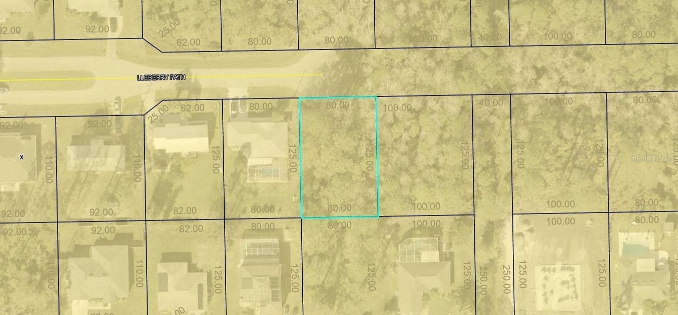 0.23 Acres of Residential Land for Sale in Palm Coast, Florida