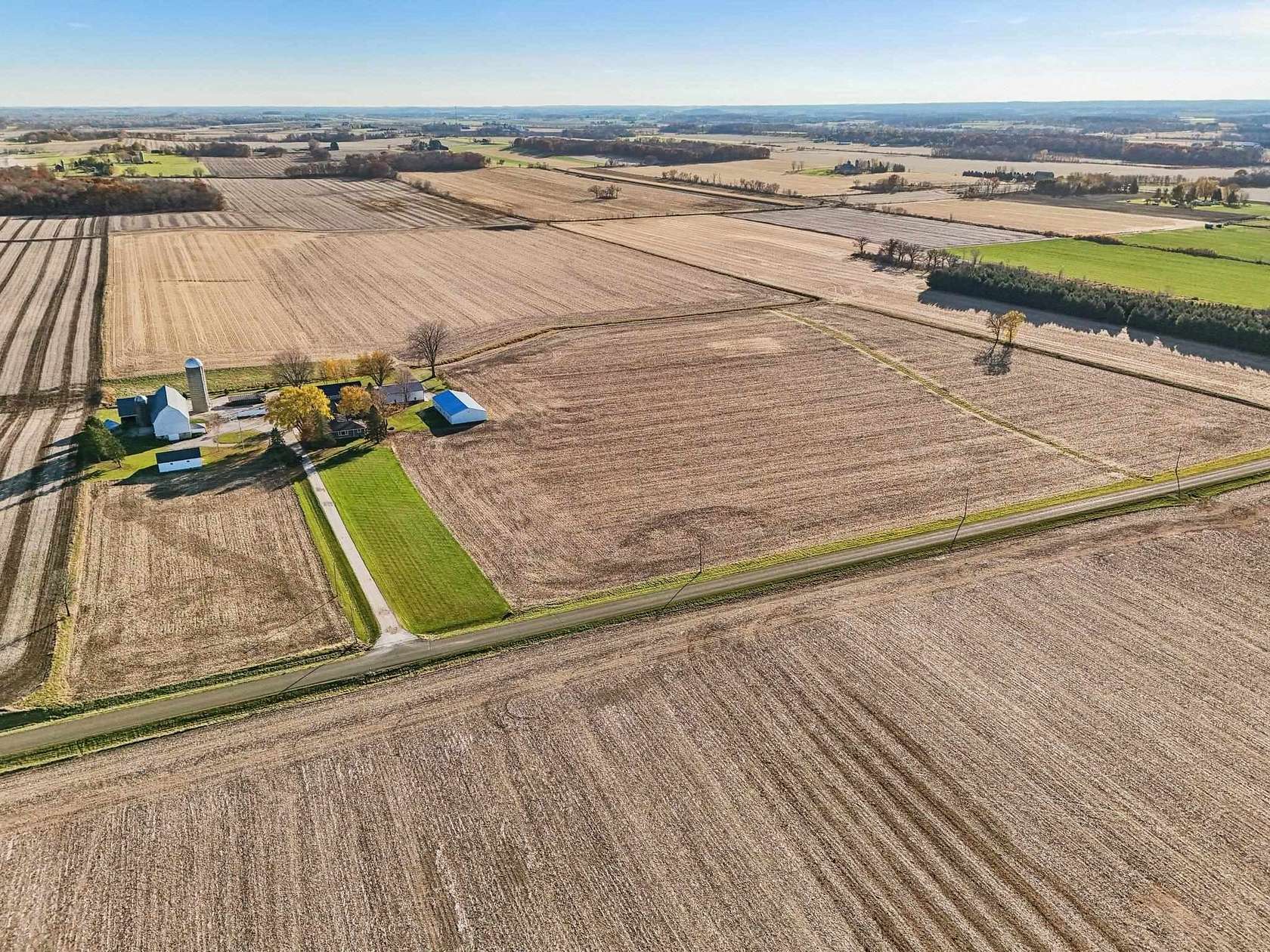 79 Acres of Agricultural Land with Home for Sale in Watertown, Wisconsin