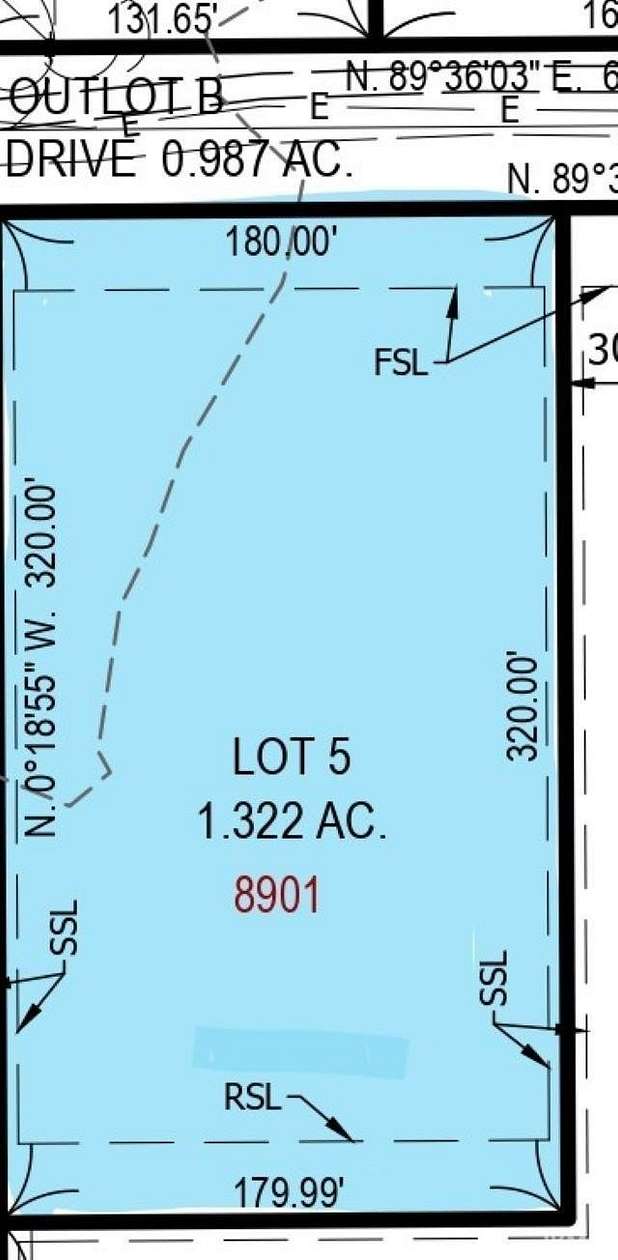 1.322 Acres of Residential Land for Sale in Lafayette, Indiana