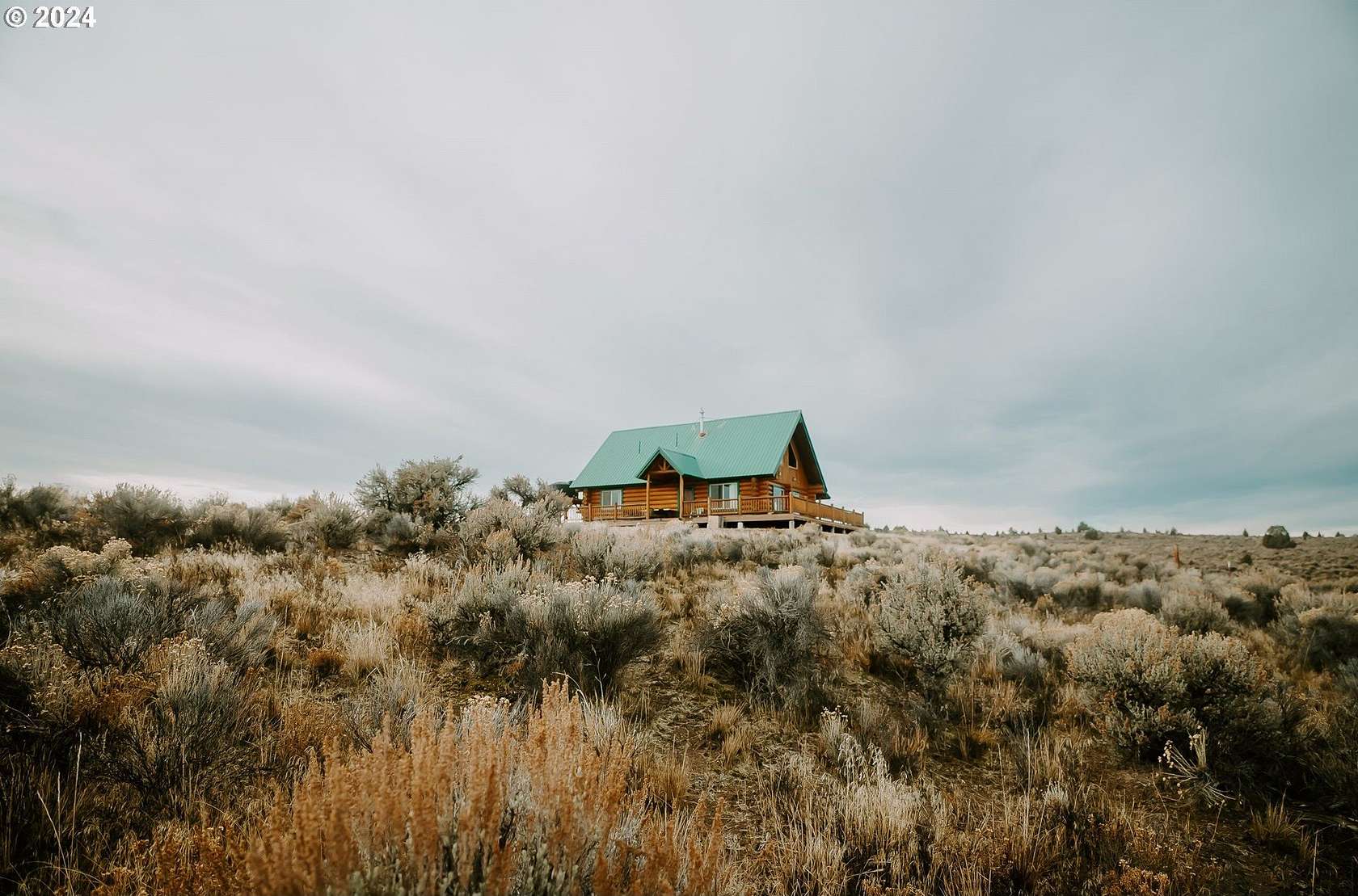 161.4 Acres of Recreational Land with Home for Sale in Christmas Valley, Oregon