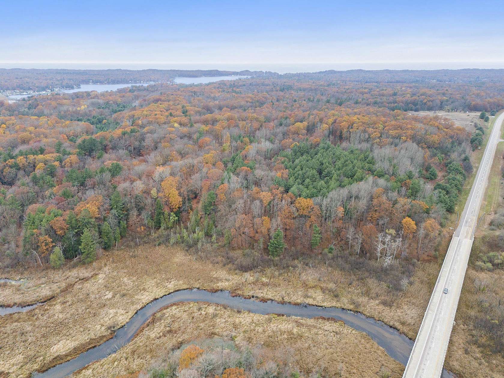 46.07 Acres of Recreational Land for Sale in Pentwater, Michigan