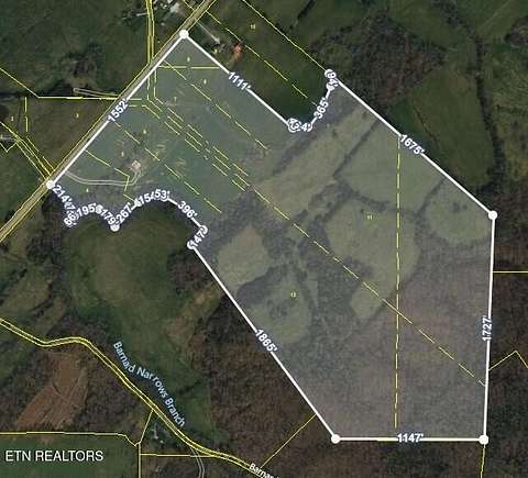 129.15 Acres of Agricultural Land for Sale in Kingston, Tennessee