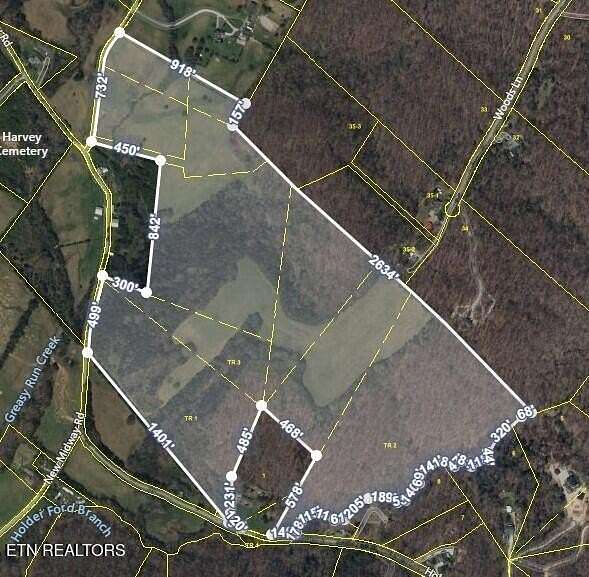 96.6 Acres of Land for Sale in Kingston, Tennessee