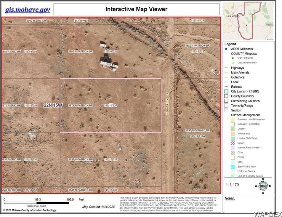 1.15 Acres of Residential Land for Sale in Kingman, Arizona