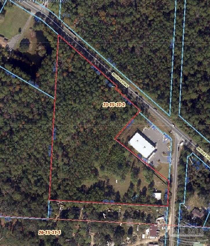 7.74 Acres of Land for Sale in Pensacola, Florida