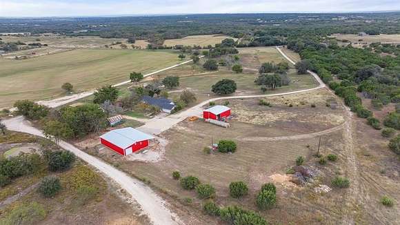 16.75 Acres of Land with Home for Sale in Hico, Texas