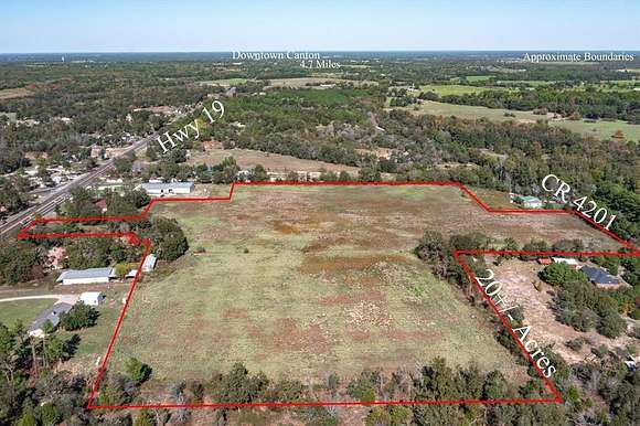 19.34 Acres of Land for Sale in Canton, Texas