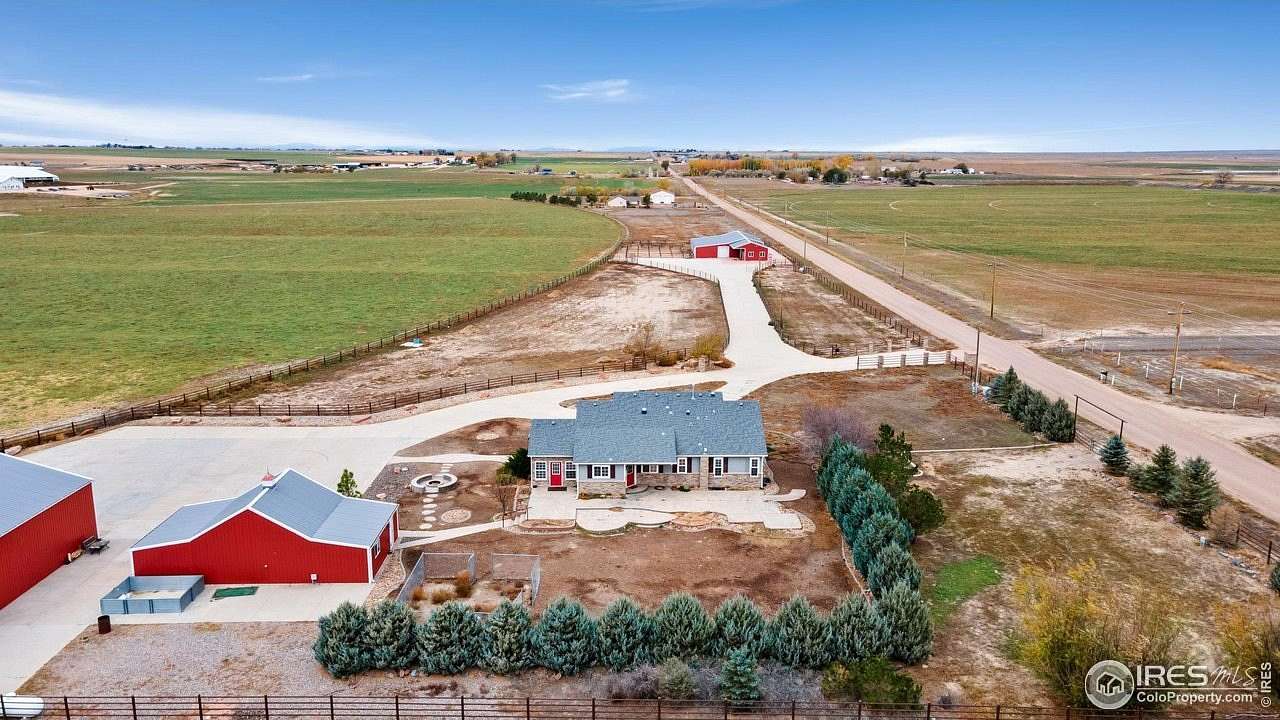 4.4 Acres of Residential Land with Home for Sale in Eaton, Colorado