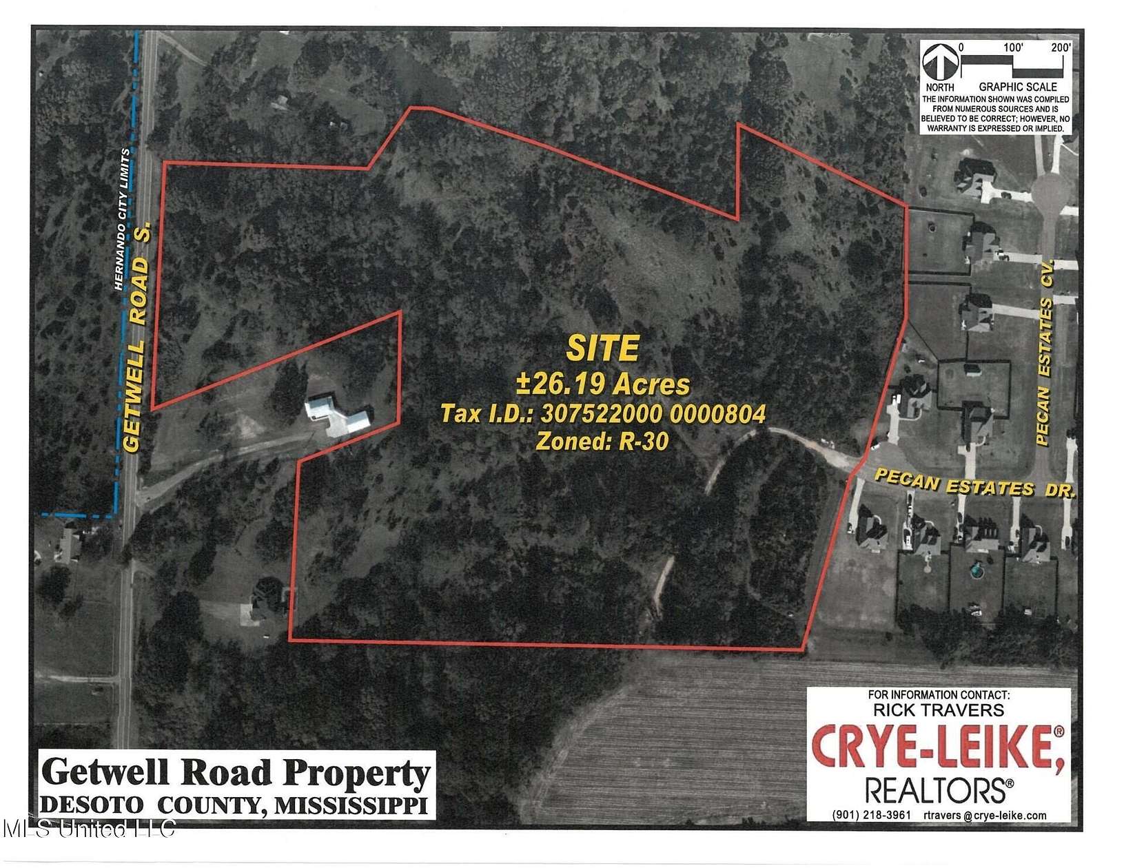 25.04 Acres of Land for Sale in Hernando, Mississippi