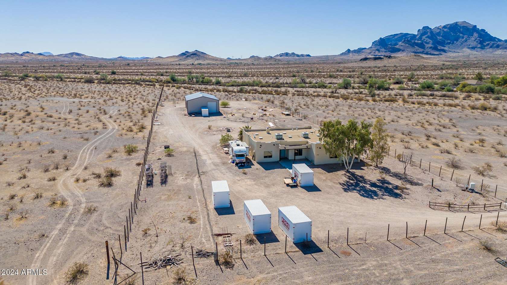 2.13 Acres of Residential Land with Home for Sale in Tonopah, Arizona