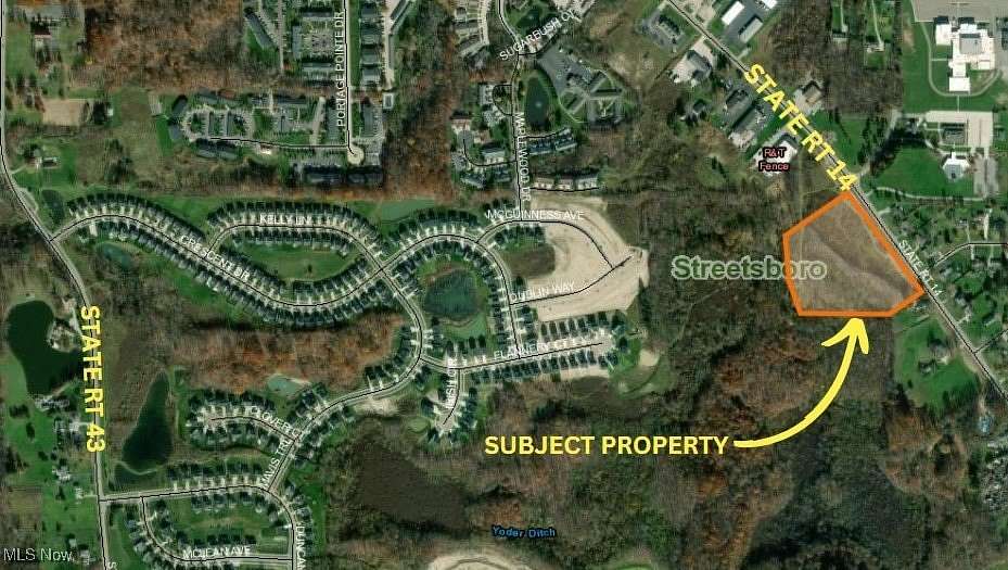 8.35 Acres of Residential Land for Sale in Streetsboro, Ohio