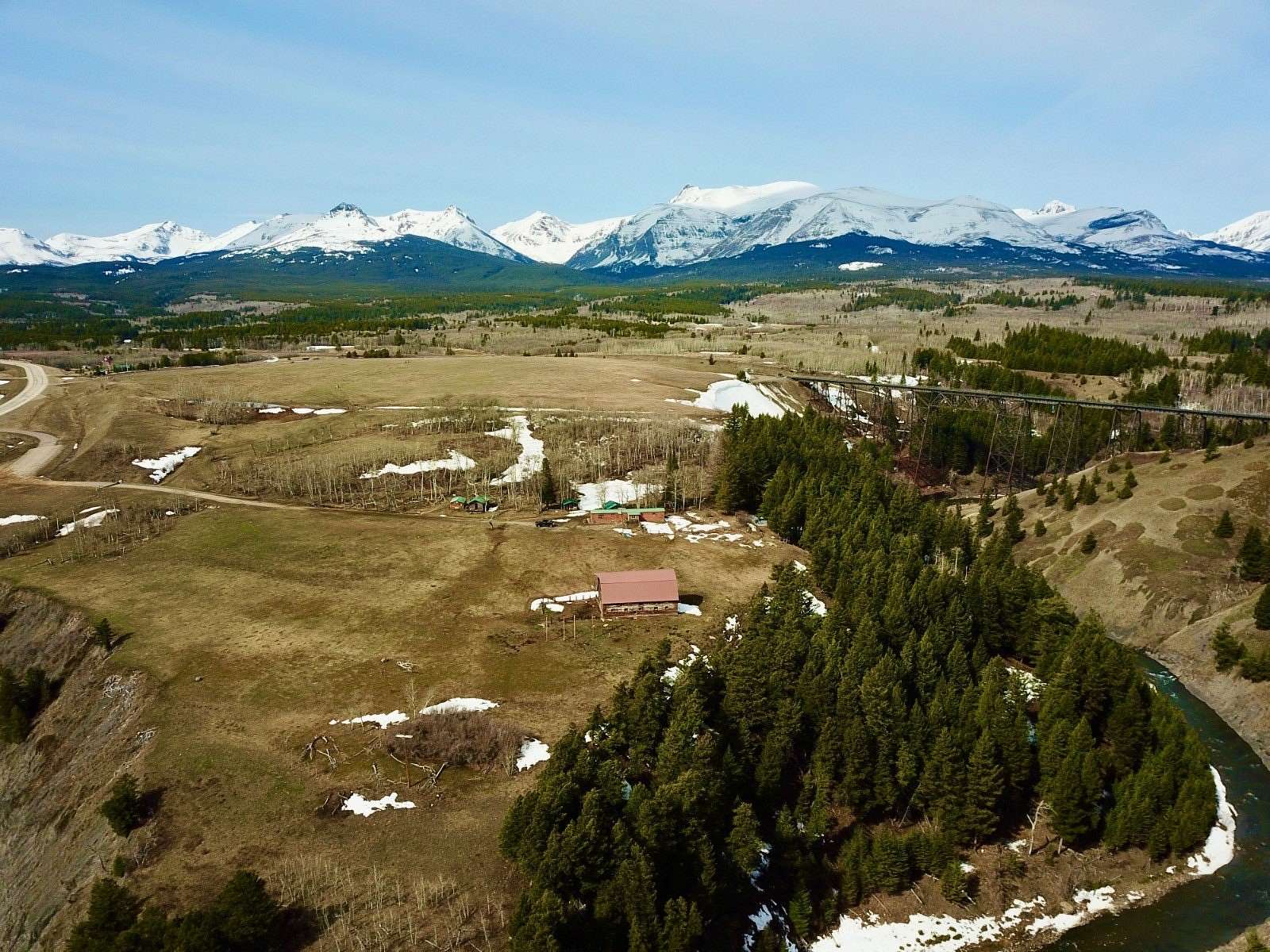 162.74 Acres of Land for Sale in East Glacier Park Village, Montana