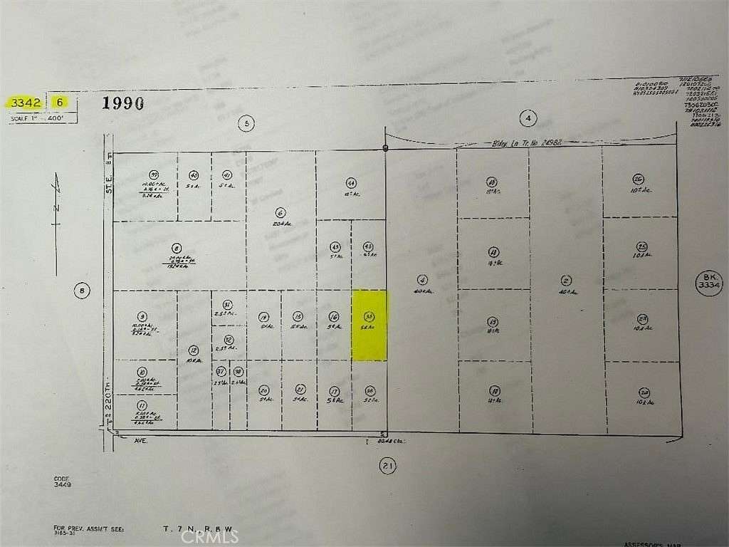 5.271 Acres of Residential Land for Sale in Lancaster, California