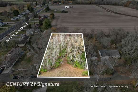 0.67 Acres of Residential Land for Sale in Auburn, Michigan