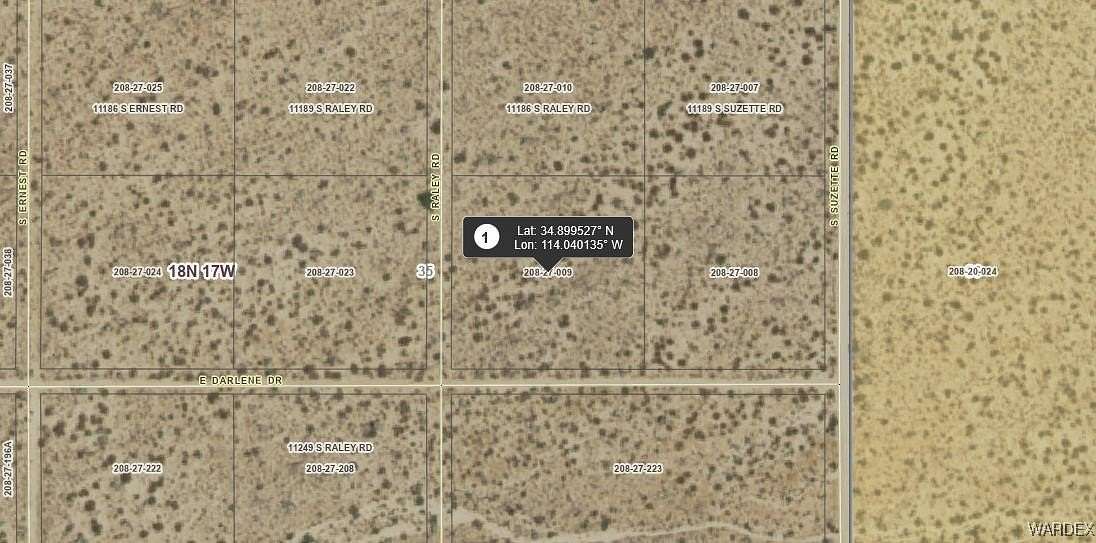 2.21 Acres of Residential Land for Sale in Yucca, Arizona