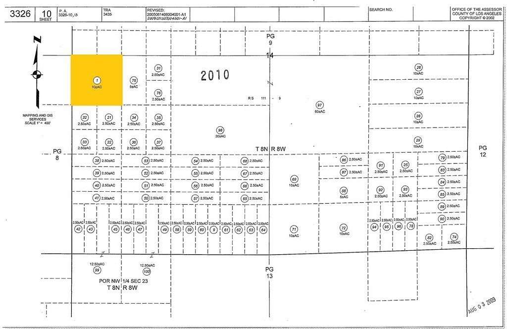 10.2 Acres of Land for Sale in Lancaster, California