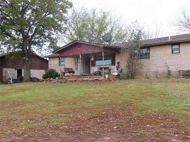 4.2 Acres of Residential Land with Home for Sale in Pryor, Oklahoma