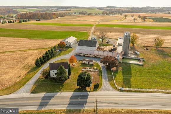 90 Acres of Agricultural Land with Home for Sale in Honey Brook, Pennsylvania