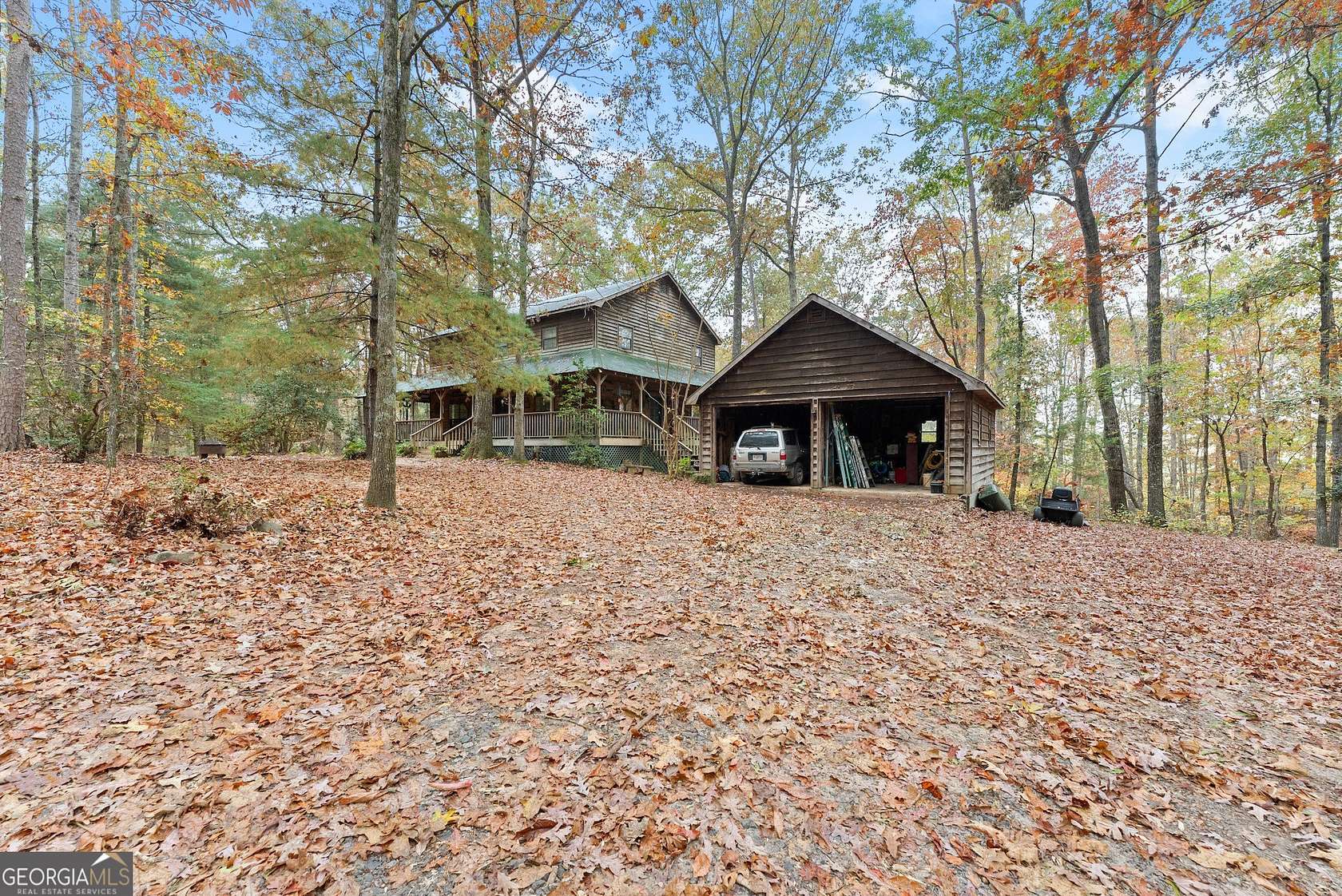 7.81 Acres of Residential Land with Home for Sale in Clarkesville, Georgia