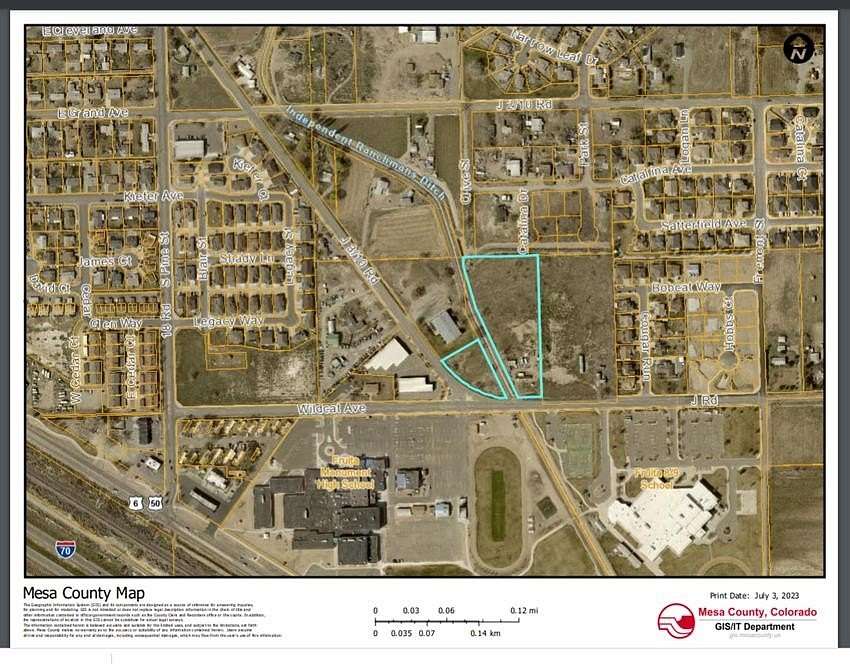 4.21 Acres of Residential Land with Home for Sale in Fruita, Colorado