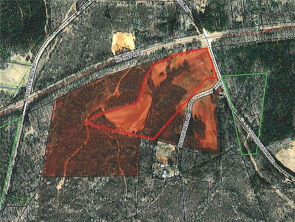 52 Acres of Recreational Land for Sale in Asheboro, North Carolina