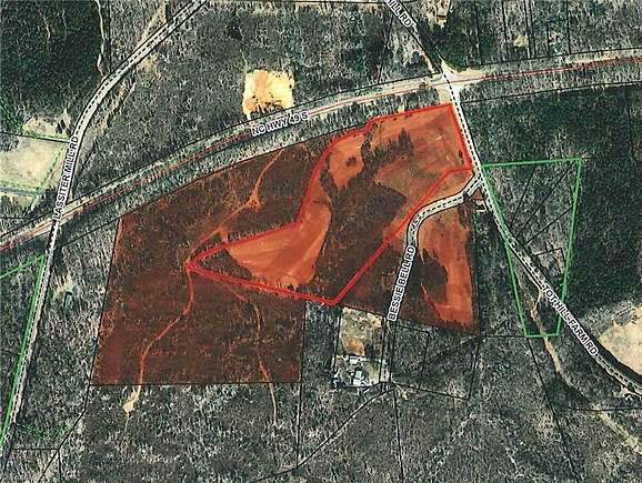 52 Acres of Recreational Land for Sale in Asheboro, North Carolina