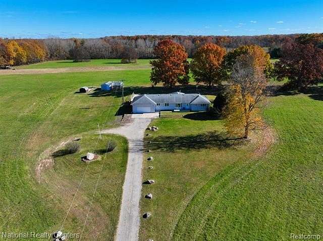 48.25 Acres of Agricultural Land with Home for Sale in Stockbridge, Michigan