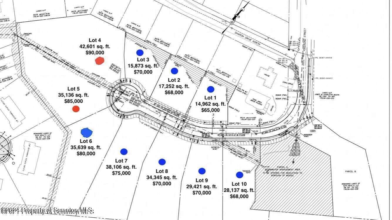 0.34 Acres of Residential Land for Sale in Moosic, Pennsylvania