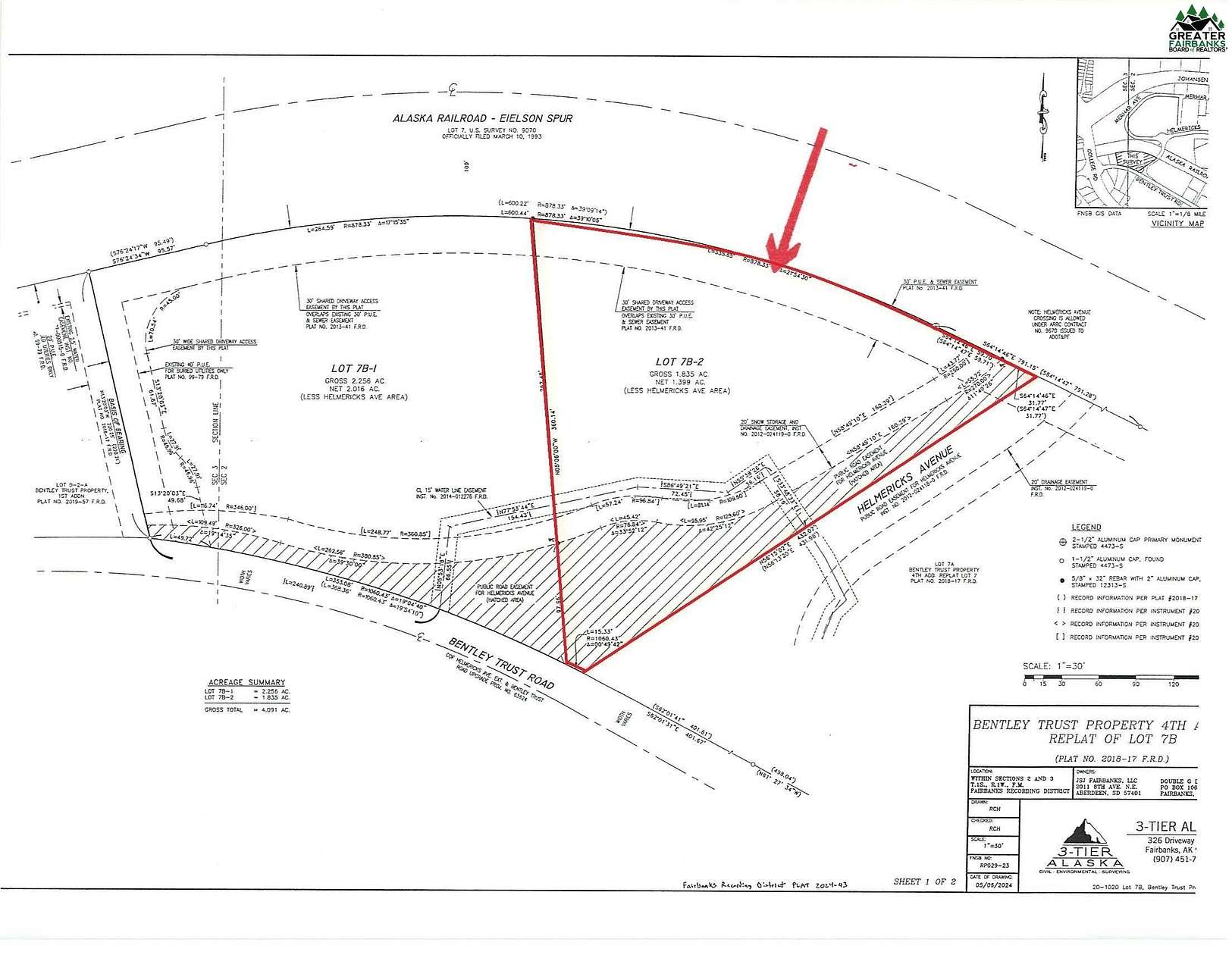 1.399 Acres of Commercial Land for Sale in Fairbanks, Alaska