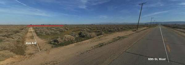 5 Acres of Land for Sale in Lancaster, California