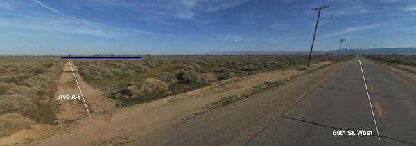 5 Acres of Land for Sale in Lancaster, California