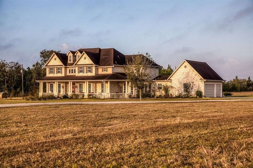 28 Acres of Land with Home for Sale in Brenham, Texas