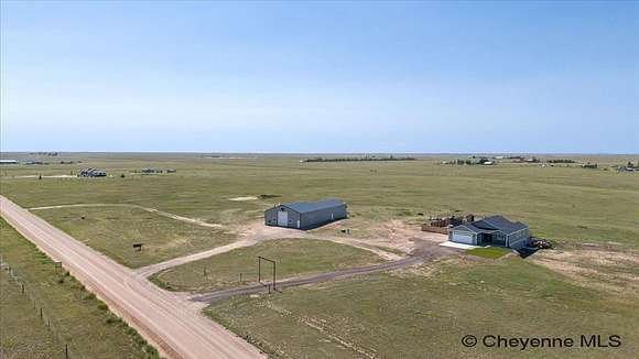 35.45 Acres of Agricultural Land with Home for Sale in Cheyenne, Wyoming