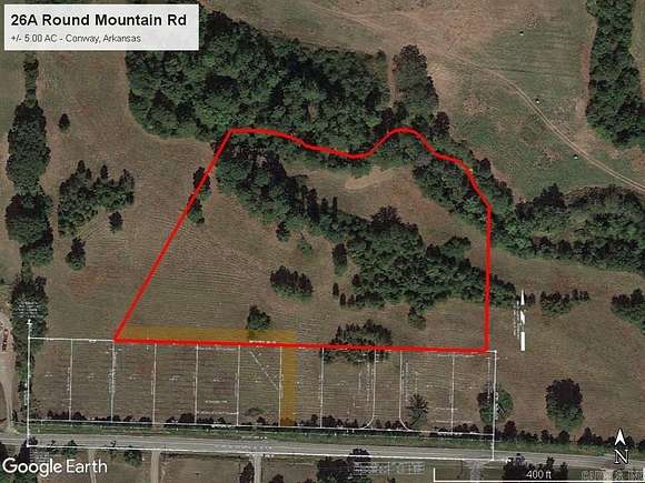 5 Acres of Residential Land for Sale in Conway, Arkansas