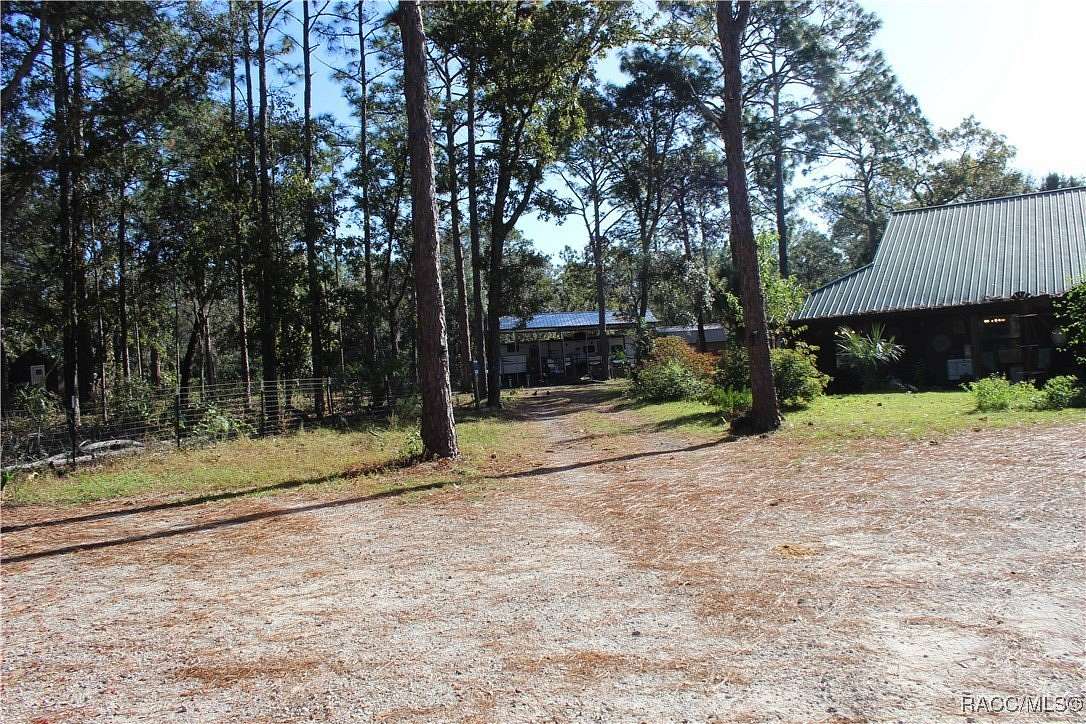 11.11 Acres of Land with Home for Sale in Homosassa, Florida