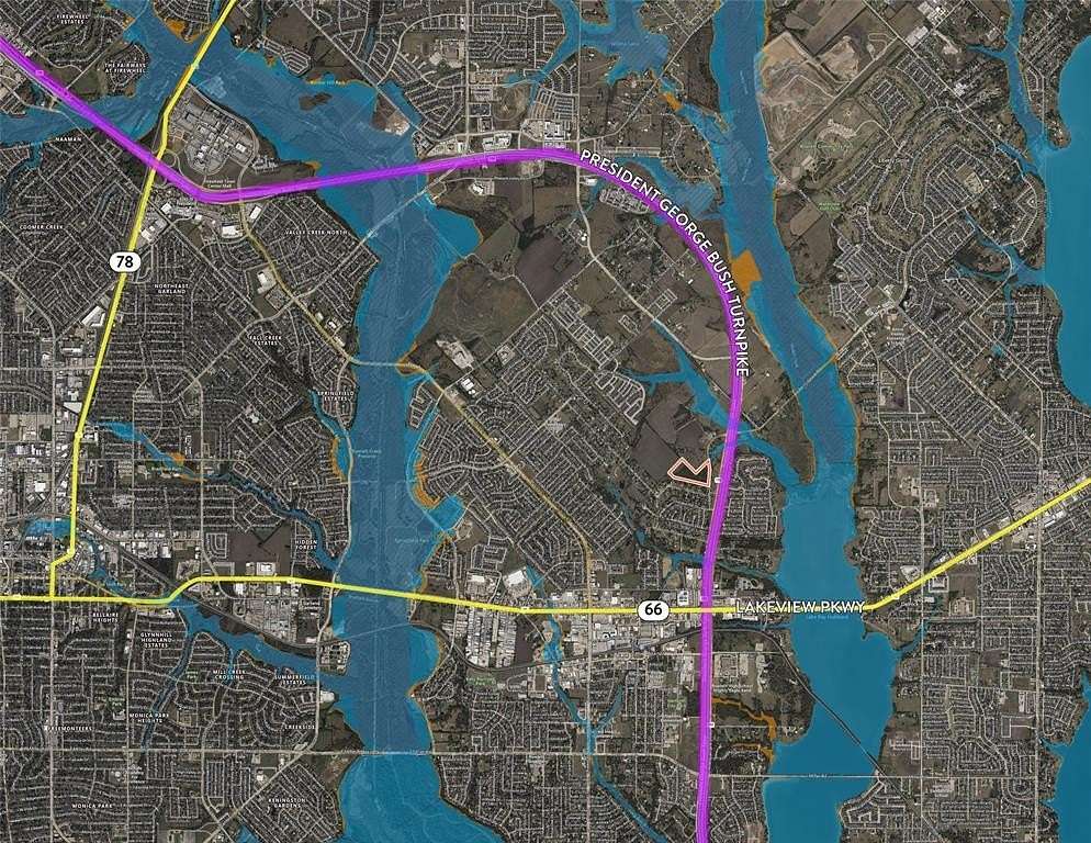 16.198 Acres of Commercial Land for Sale in Rowlett, Texas