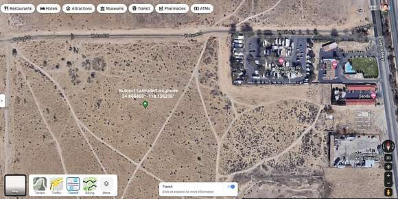 1.25 Acres of Commercial Land for Sale in Lancaster, California