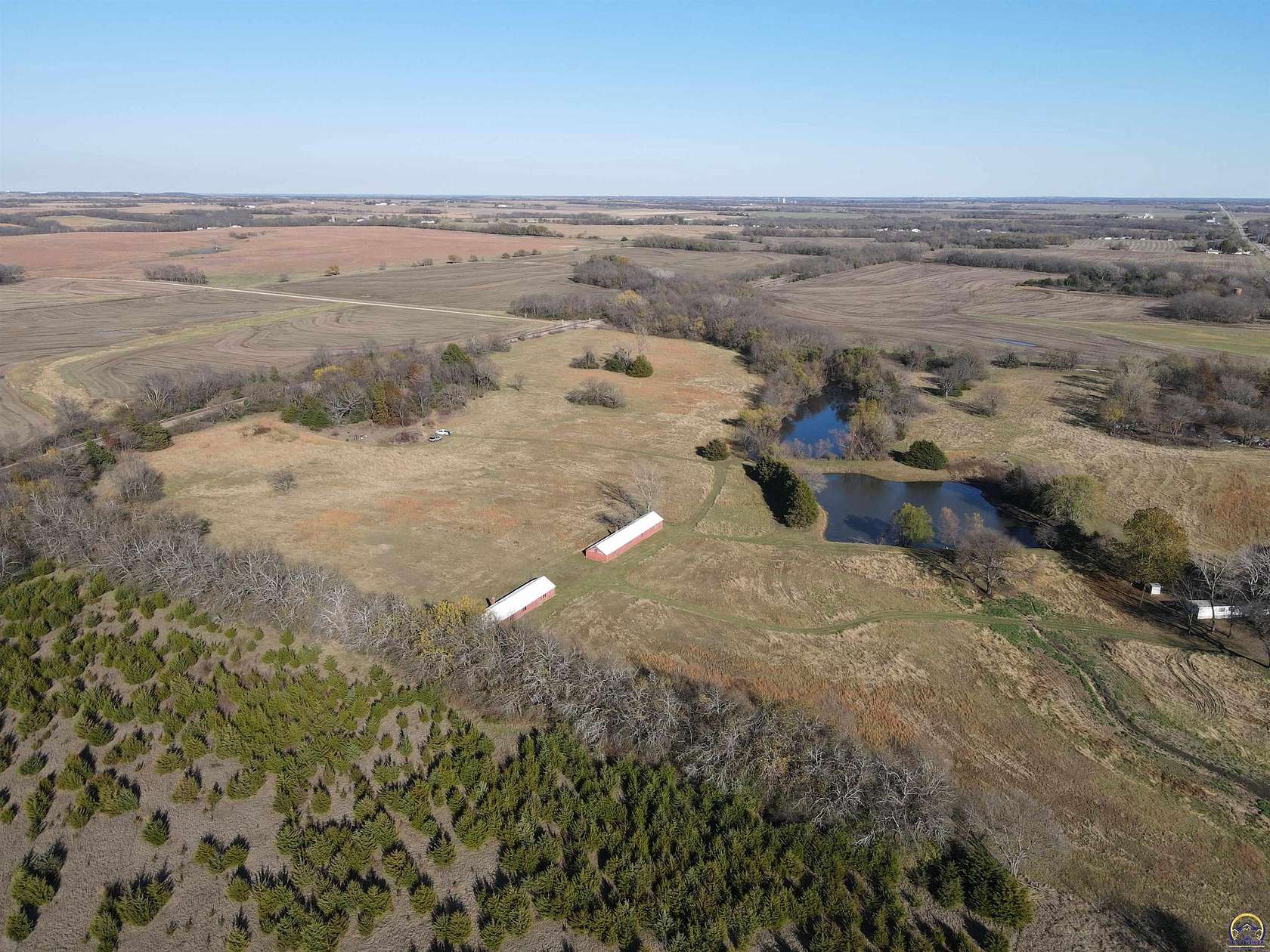 130 Acres of Land for Sale in Burlingame, Kansas