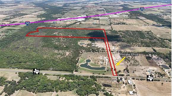 86 Acres of Recreational Land & Farm for Sale in Greenville, Texas