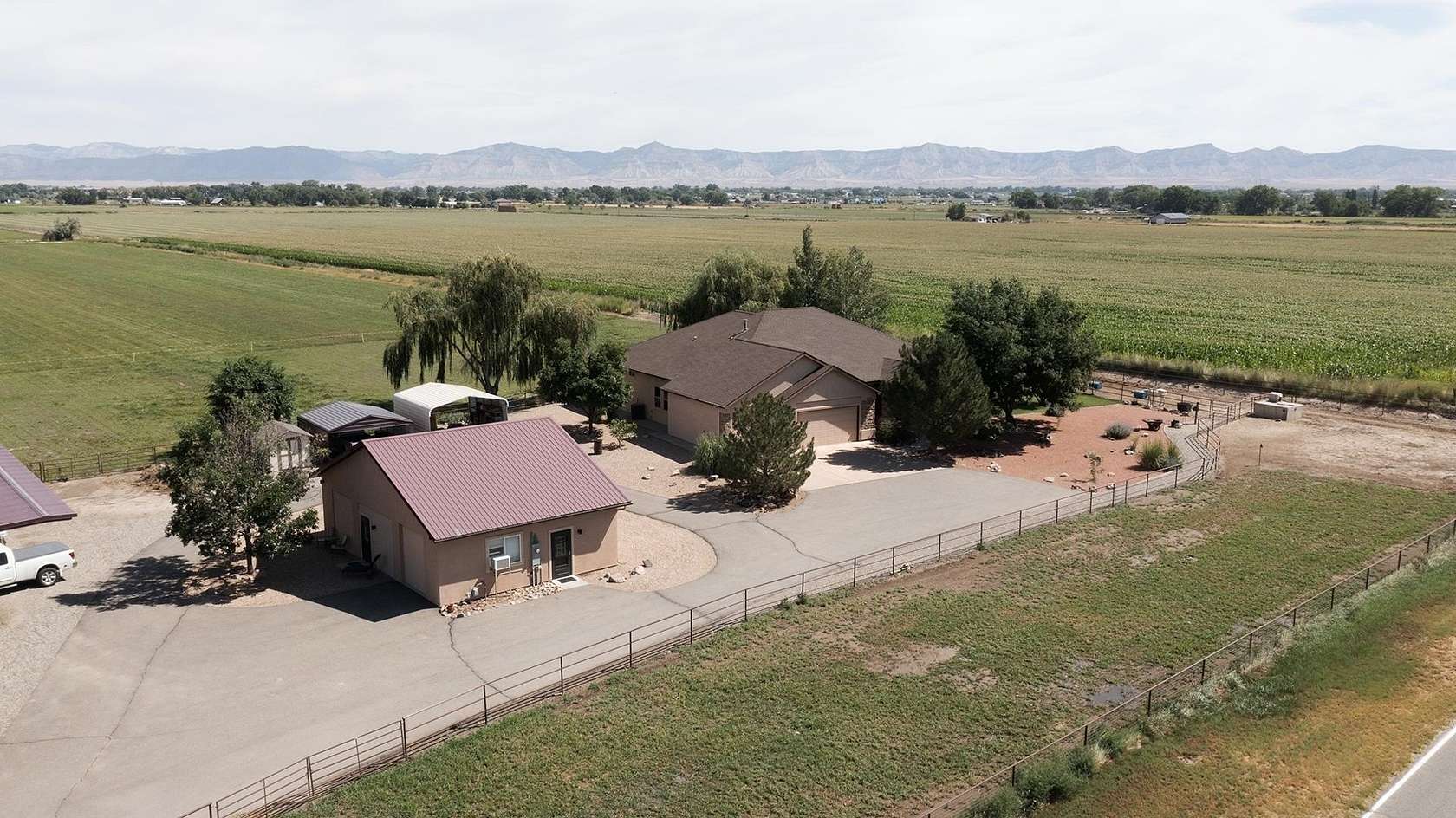 8.85 Acres of Land with Home for Sale in Fruita, Colorado