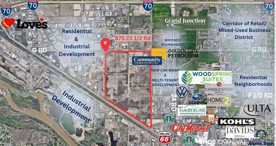 8.72 Acres of Mixed-Use Land for Sale in Grand Junction, Colorado