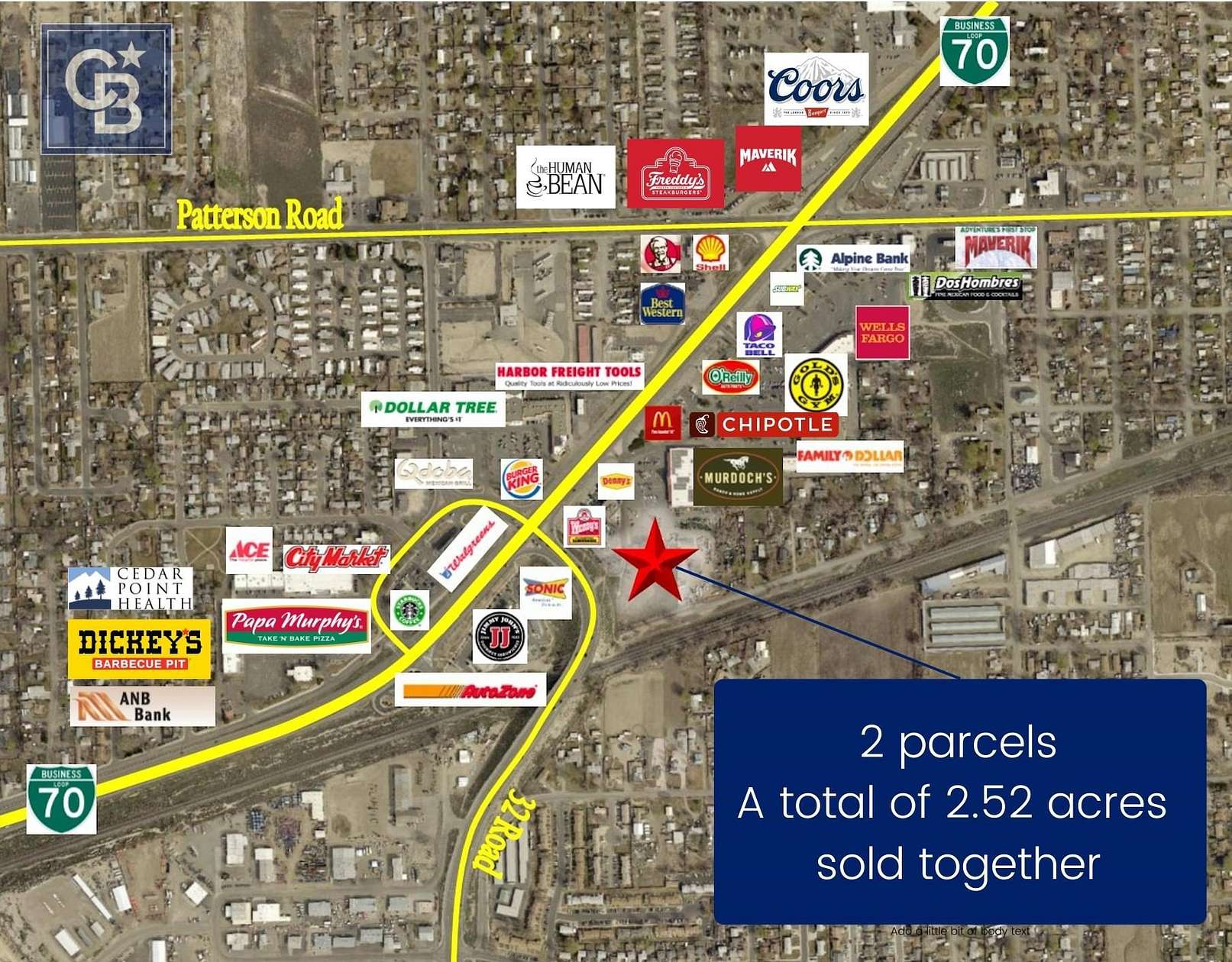 2.52 Acres of Commercial Land for Sale in Grand Junction, Colorado