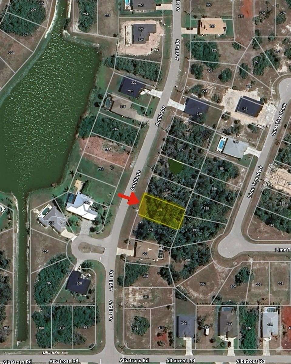 0.17 Acres of Residential Land for Sale in Rotonda West, Florida