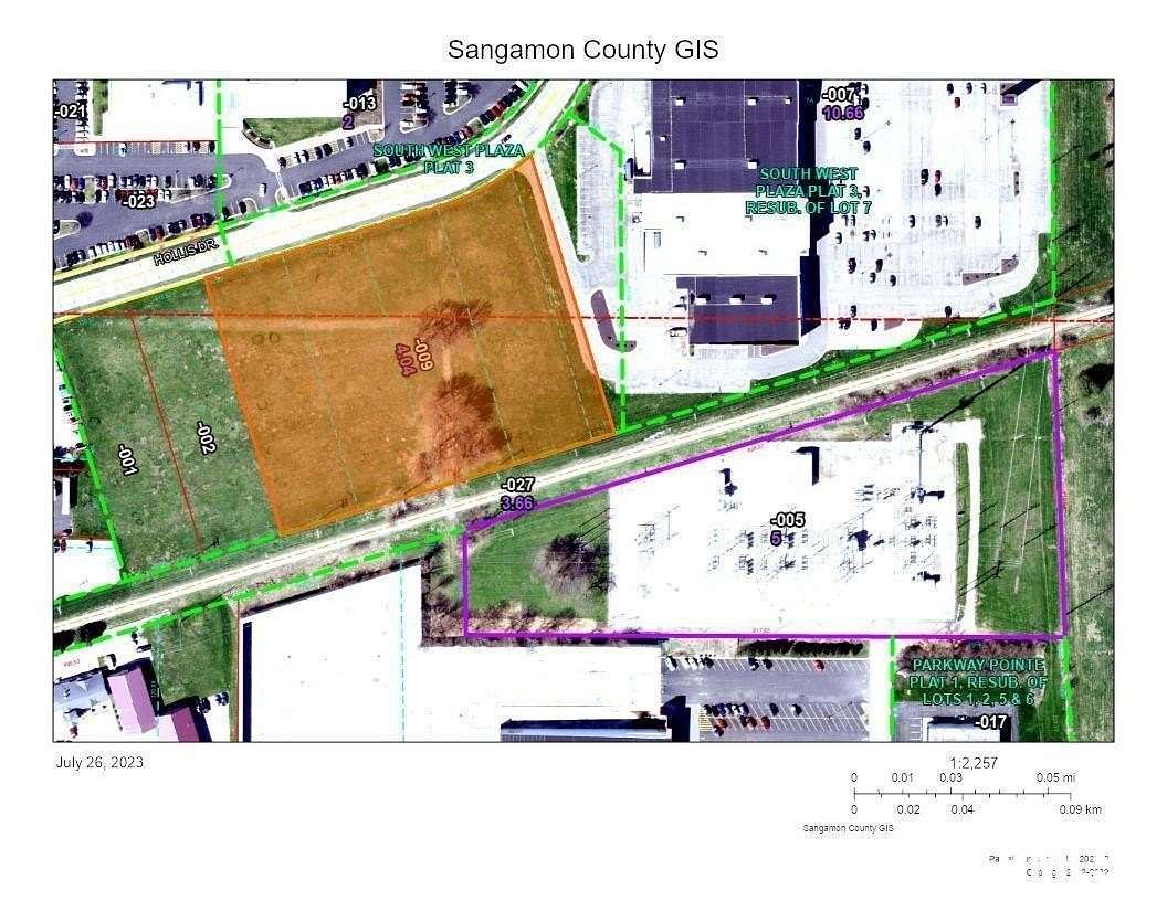 4.04 Acres of Commercial Land for Sale in Springfield, Illinois