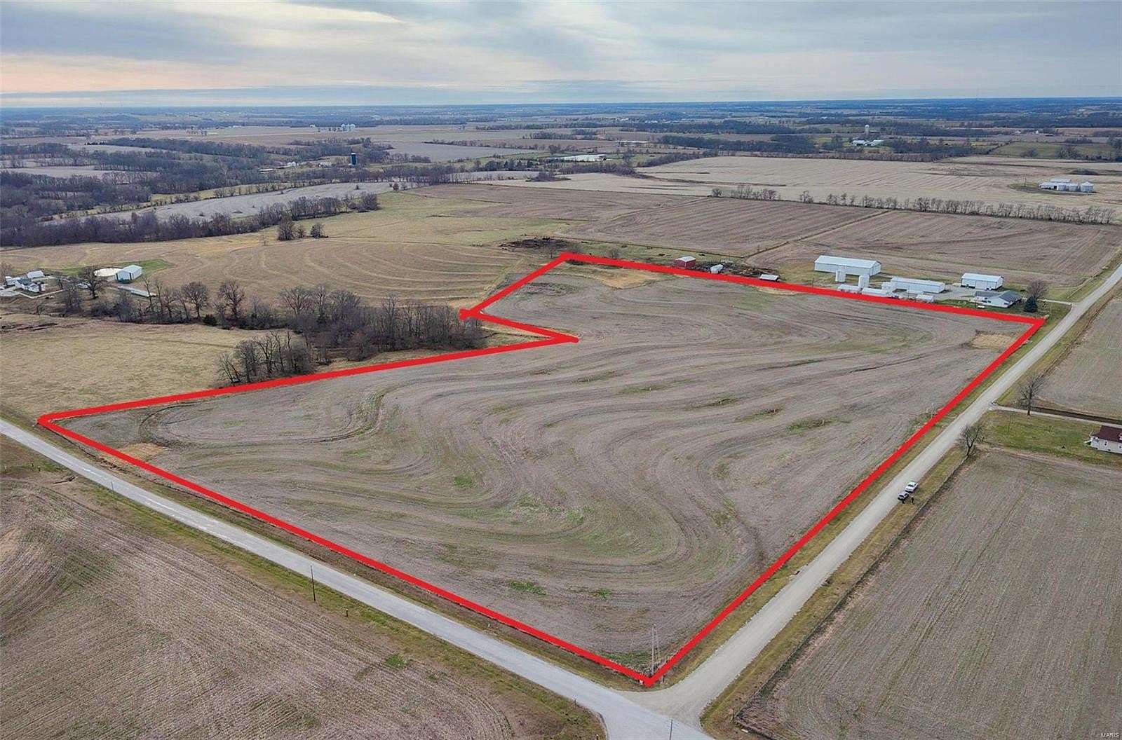 24 Acres of Agricultural Land for Sale in Hannibal, Missouri