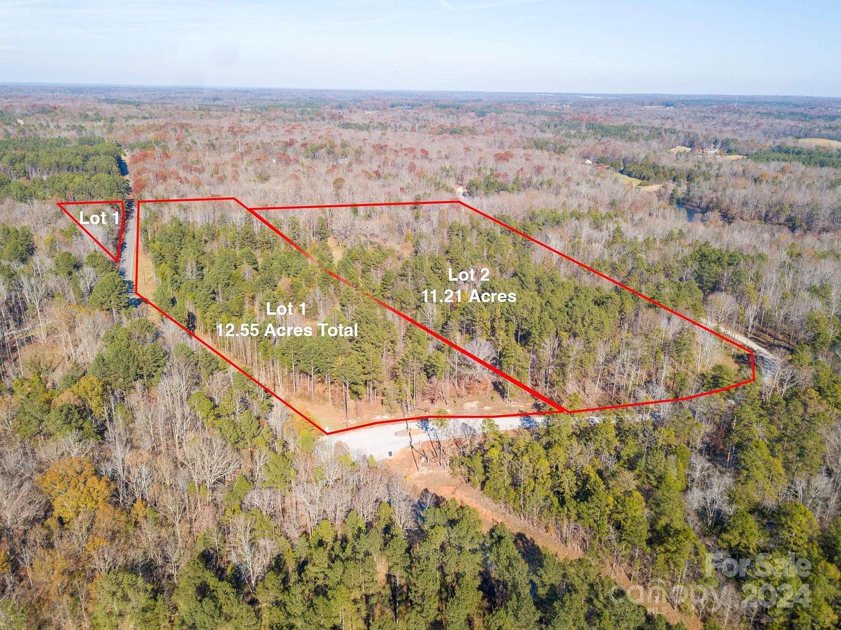 12.55 Acres of Land for Sale in Waxhaw, North Carolina