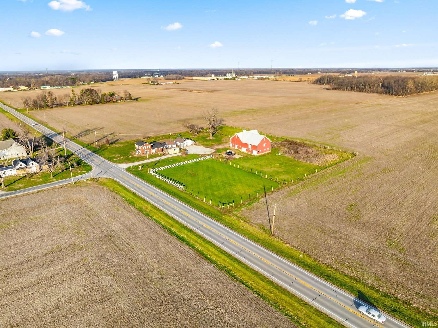 3.251 Acres of Residential Land with Home for Sale in North Manchester, Indiana