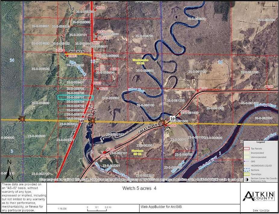 5 Acres of Residential Land for Sale in Palisade, Minnesota